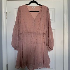 Pink boutique dress.